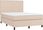 Dkd Home Decor Łóżko sprężynowe z materacem i diodami LED cappuccino-brąz 140x190cm (4593135824) - zdjęcie 2