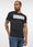 3PAK MUSTANG STYLE ALEX C LOGO TEE MĘSKI T-SHIRT KOSZULKI NADRUK CZARNY SZARY GRANATOWY 1013223 - zdjęcie 5