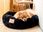 Mimiko Pets Legowisko Shaggy okrągłe L 60cm czarne 1773256302 - zdjęcie 4