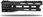 Strike Industries Łoże Aluminowe Gridlok Lite 8,5" Ar-15 Czarne Si-Gridlok-Lite-8.5-Bk - zdjęcie 2