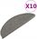 Vidaxl Samoprzylepne Nakładki Na Schody Szare 56x17x3cm 10szt. 355256 - zdjęcie 2