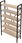 S&W Design Regał Loft Medium Lam 190X60 100X30 D6 Na Książki (Rml600030190D) - zdjęcie 3