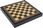1A Games Italian Chess Acacia Wood Classic Premium + Chess Board Leather Gold/Black 48 - zdjęcie 3