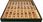 1A Games Italian Chess Arabesque Gold/Silver + Chess Board Leatherette Globe Map 48 - zdjęcie 4