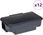 vidaXL Pułapki Na Myszy 12szt. Czarne 22X12,5X7,5cm 4106486 - zdjęcie 6