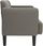vidaXL Sofa Dwuosobowa Jasnoszara 109cm Tkanina Sztruksowa 4100522 - zdjęcie 3