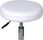 Dkd Home Decor Taboret Biurowy 2 Szt. Biała Imitacja Skóry 35,5X84cm - zdjęcie 2