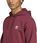 Bluza z kapturem męska adidas ESSENTIALS bordowa JD2403 - zdjęcie 5