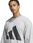 Bluza męska adidas ESSENTIALS BIG LOGO szara JE8952 - zdjęcie 4