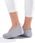 Szare materiałowe slip on damskie 36 - zdjęcie 4
