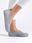 Szare materiałowe slip on damskie 36 - zdjęcie 5