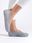 Szare materiałowe slip on damskie 36 - zdjęcie 1