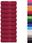 vidaXL Ręczniki Dla Gości 10Szt. Bordeaux 30X50Cm Bawełna 100% - zdjęcie 2