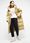 DAMSKA KURTKA ZIMOWA PIKOWANA MUSTANG Heidi Puffer Coat Olive Gray 1014197 6232 - zdjęcie 6