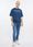 MUSTANG BEN CREWNECK SSLEEVE MĘSKA BLUZA Z KRÓTKIM RĘKAWEM INSIGNIA BLUE 1013870 5230 - zdjęcie 2