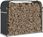 Dkd Home Decor Wiata Na Drewno Opałowe Antracyt 120x45x100cm Stal Ocynk. - zdjęcie 2