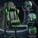 Fotel dla gracza Gtplayer  EU-GT002-GREEN - zdjęcie 2