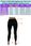 legginsy leginsy getry wyszczuplające damskie bawełna jeans S 34 - zdjęcie 5