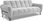 Sofa Volare 3 osobowa nowoczesna, minimalistyczna szer. 220 cm - zdjęcie 6