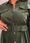 Sukienka maxi z paskiem Valentina khaki : Rozmiar - UNIWERSALNY - zdjęcie 6