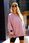 Bluza oversize mucha różowa Me Gusta - zdjęcie 3