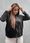 Bluza welurowa Classy czarna : Rozmiar - 3XL - zdjęcie 3