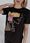 T-shirt z nadrukiem Faces czarny : Rozmiar - M - zdjęcie 4