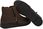 Trzewiki Botki NEPTUN Comfort Shoes NCS-1005-02H Brown Brązowe ocieplane Buty na Haluksy - zdjęcie 2