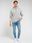 LEE MĘSKA BLUZA CORE LOOSE HOODIE SHARP GREY MELE 112341676 - zdjęcie 3