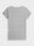 4F Stylowy Gładki Szary T-shirt Damski Regular Komfort Rozmiar M - zdjęcie 4