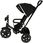 Rowerek Trójkołowy Trike Fix Elite Obrotowy Czarny Kx3883 - zdjęcie 5