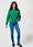 LEE DAMSKA BLUZA REGULAR SWEAT VERDANT GREEN 112356509 - zdjęcie 5