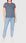 LEE DAMSKA KOSZULKA YARN DYE STRIPE TEE FROST PINK L41PKAMC - zdjęcie 3