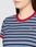 LEE DAMSKA KOSZULKA YARN DYE STRIPE TEE FROST PINK L41PKAMC - zdjęcie 2