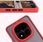 Bizon Etui Z Uchwytem Na Palec Case Hybrid Ring Do Xiaomi Redmi Note 14 Pro Plus 5G Przydymione Czerwoną Ramką - zdjęcie 2