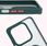 Bizon Etui Z Uchwytem Na Palec Case Hybrid Ring Do Xiaomi Redmi Note 14 5G Przydymione Ciemnozieloną Ramką - zdjęcie 3