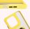 Bizon Etui Z Uchwytem Na Palec Case Hybrid Ring Do Motorola Moto G15 Power Przydymione Żółtą Ramką - zdjęcie 6