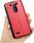 Gsm Hurt Flip Case Slim View Lg G3S G3 Mini Obudowa Pokrowiec Futerał Czerwony - zdjęcie 2