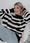 Perfumowany sweter z golfem Be My Baby biało-czarny : Rozmiar - Jeden rozmiar - zdjęcie 6