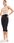 Legginsy Bawełniane Kolarki getry Rybaczki 3/4 Prążkowane Kryjące XL/XXL - zdjęcie 4