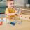 Fisher-Price Kreatywny zestaw dla małych majsterkowiczów 9-częściowa Drewniana Skrzynka z narzędziami HYG50 - zdjęcie 2