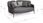 Bolzano Sofa Ogrodowa Juno Aluminium Antracyt - zdjęcie 5