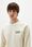 LEE MĘSKA BLUZA WOBBLY LEE SWS ECRU 112341666 - zdjęcie 2