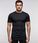 T-shirt Sportowy Szybkoschnący Męski Koszulka Termoaktywna Czarna L - zdjęcie 5