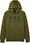 BLUZA Z KAPTUREM FOX NON STOP OLIVE GREEN M - zdjęcie 2