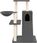 Dkd Home Decor Drapak Z Sizalowymi Słupkami Do Drapania Ciemnoszary 82Cm 1778765434 - zdjęcie 2