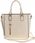 Victoria&Co Torebka Damska beżowa teczka listonoszka H063 Beige - zdjęcie 6