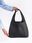 Czarna torebka damska shopper one size - zdjęcie 6