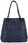 Granatowa torebka shopper one size - zdjęcie 3