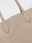 Beżowa torebka shopper z ekoskóry one size - zdjęcie 6